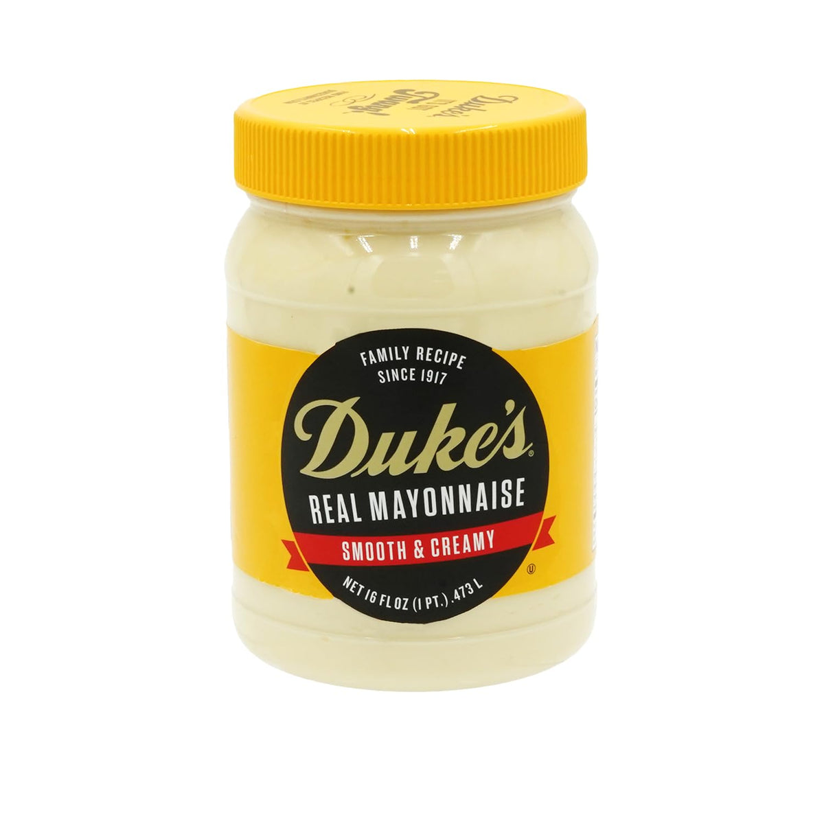 Duke’s Real Mayonnaise Jar – Original Smooth & Creamy Taste, 16 Ounce (Pack of 1)