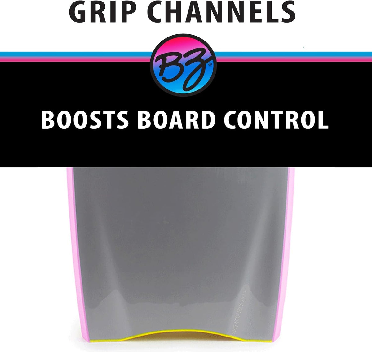 BZ BodyBoards - T-10 Progressive Series Bodyboard - HDPE Slick - Crescent Tail - PHUZION Core - 8lb Deck