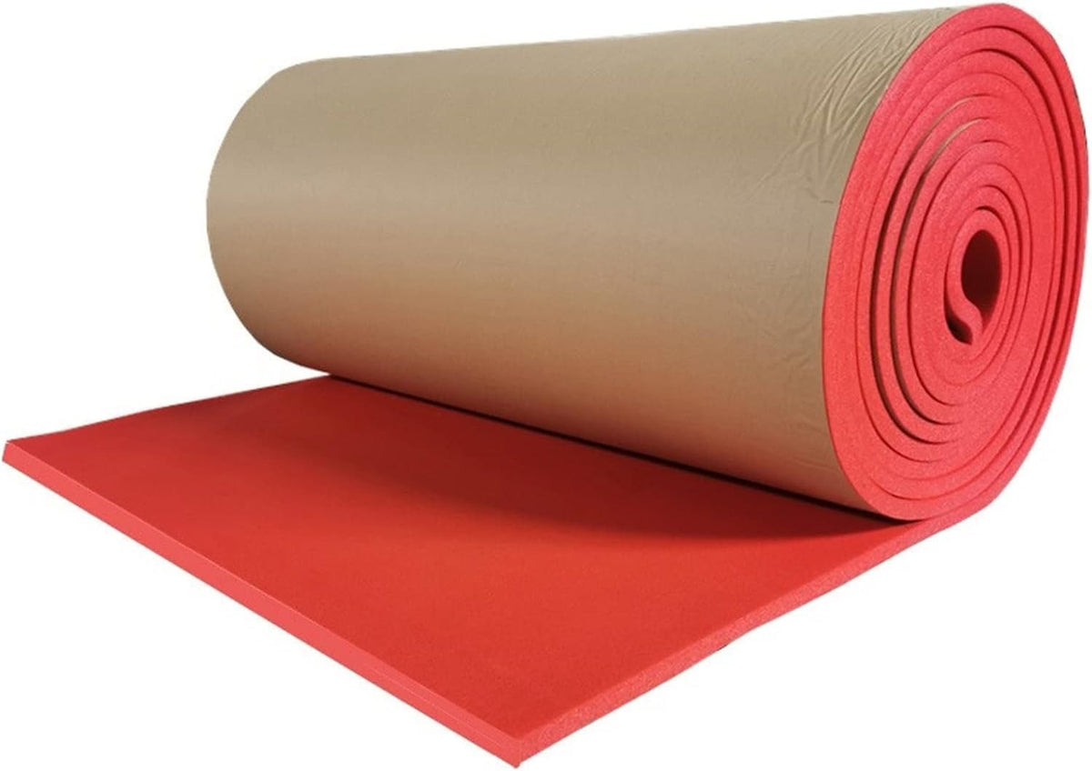 Garage Column Protector Corner Guard - Waterproof Foam Collision Safety for Parking Garages, Warehouse Parking Assist, Red, 2cm x 2m, Durable Wall Protection.