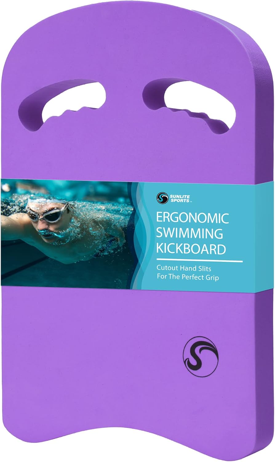 Sunlite Sports Swimming Kickboard - One Size Fits All - A Great Training Aid for Children and Adults