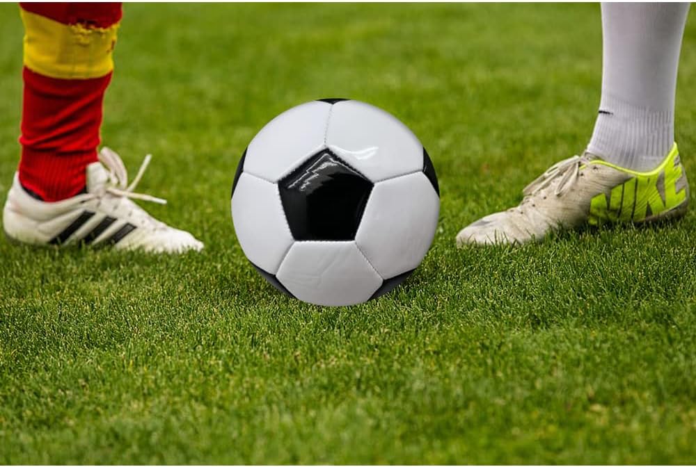 XEDGE Official Size Soccer Ball,Size 5 Training Ball for Girls,Boys,Youth Teenagers,Adults,Machine Stitched for Indoor Outdoor Play