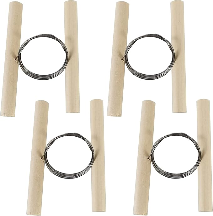 ROYHOO 4PCS Wire Clay Cutter Cheese Plasticine Dough Cutting Pottery Tools