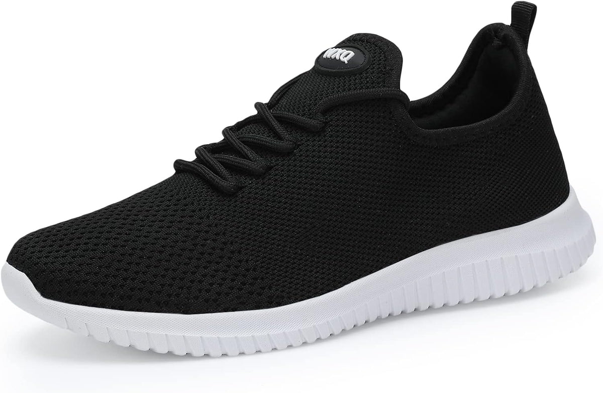 WXQ Men's Running Shoes Comfortable Lightweight Breathable Walking Shoes Mesh Workout Casual Sports Shoes