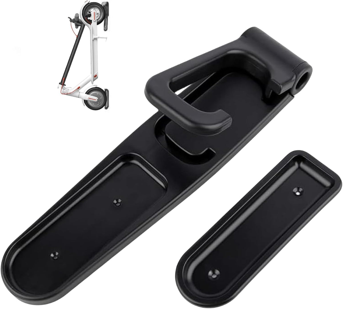 Bike Rack Garage Bicycle Wall Mount Holder Garage Hooks for Hanging Bike Bicycle Vertical Bike Hooks Easily Hang/Detach in Indoor Bike Storage or Garage Organizers and Storage Black