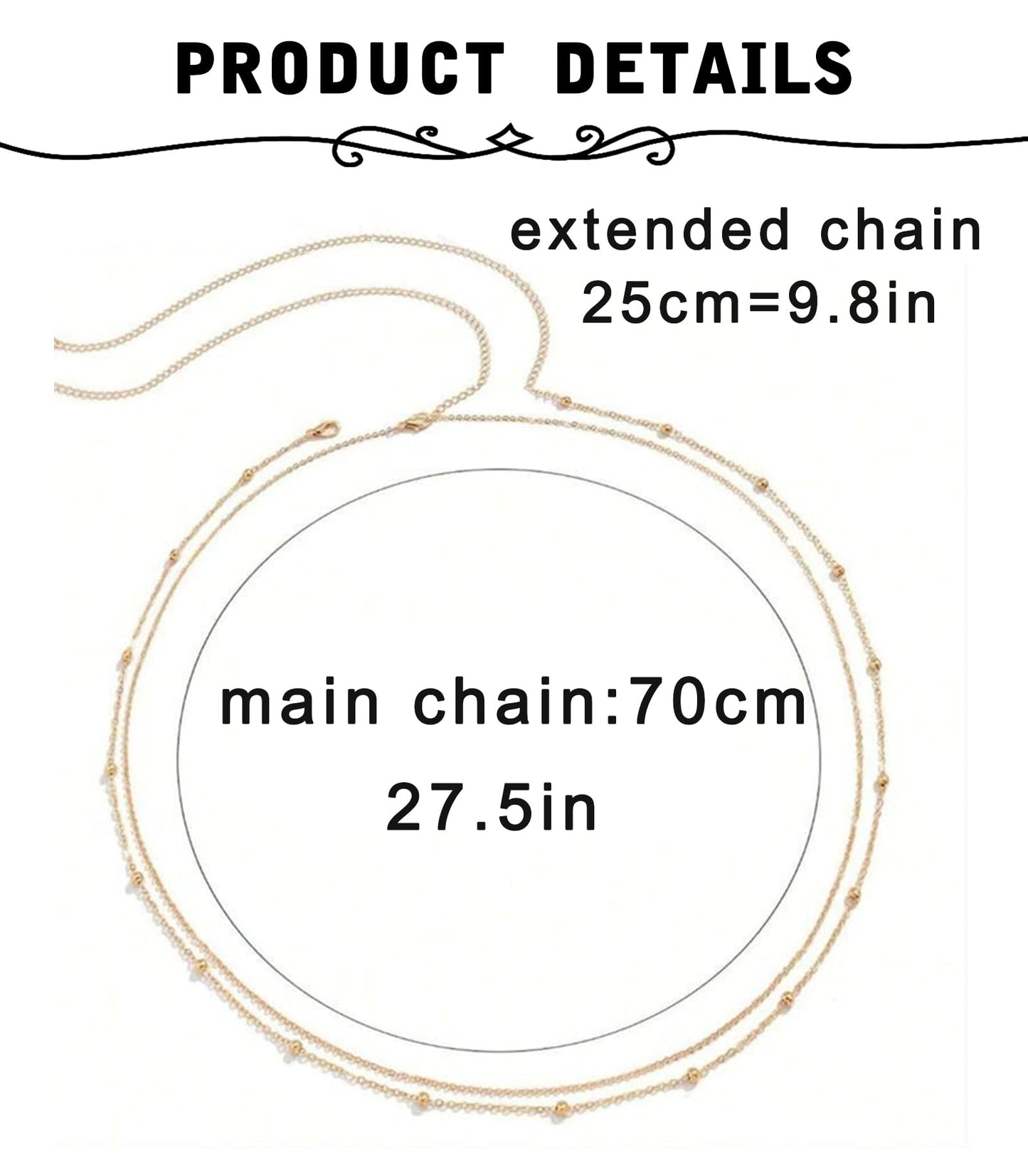MODRSA 2pcs Belly Chain Waist Chain for Women Gold Waist Jewelry for Women Gold Belly Chains Multi-layer Body Chains Jewelry Dainty Sexy Stomach Trendy