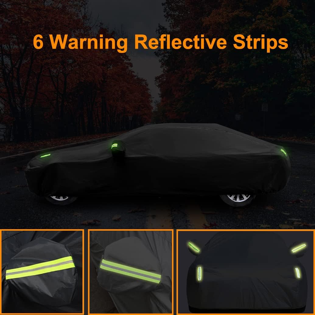 Custom Waterproof Car Cover Compatible with Toyota 4Runner 2003-2026 SUV/Crown Signia 2025 | All-Weather Cover with Cotton Lining | Heavy Duty Rain Sun Snow UV Covers for Outdoor Indoor