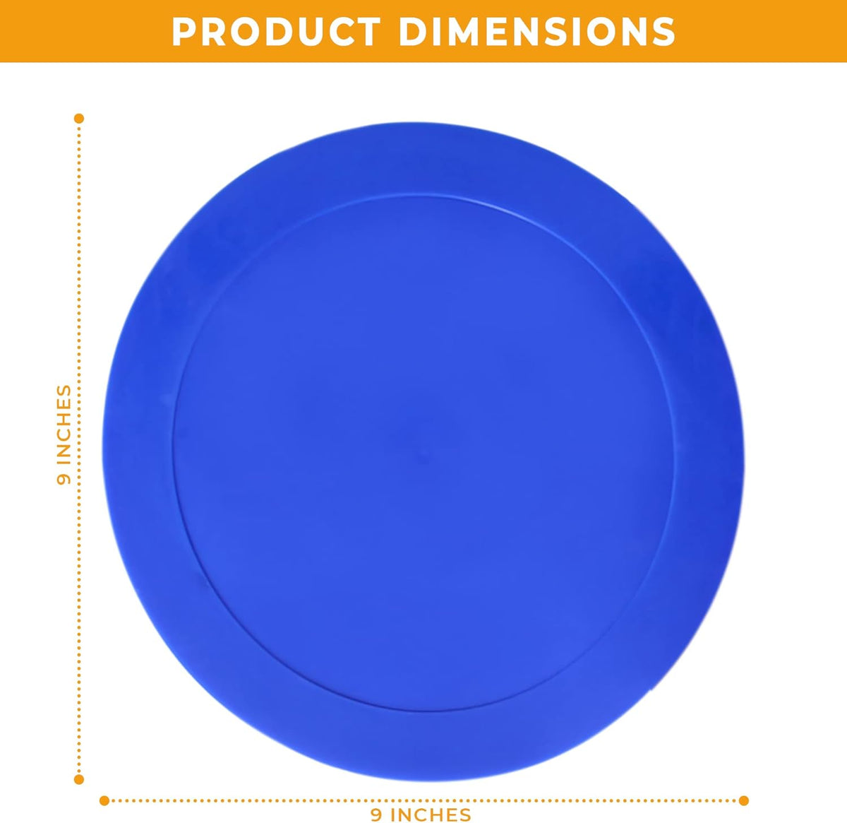 9 Inch Poly Vinyl Spot Markers