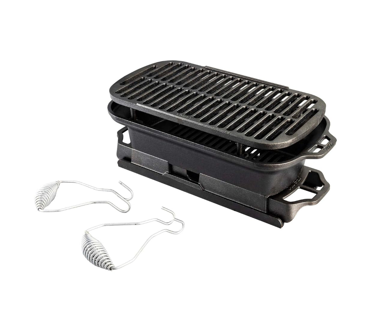 Lodge Sportsman's Cast Iron Pro Grill - 1 Each, Black