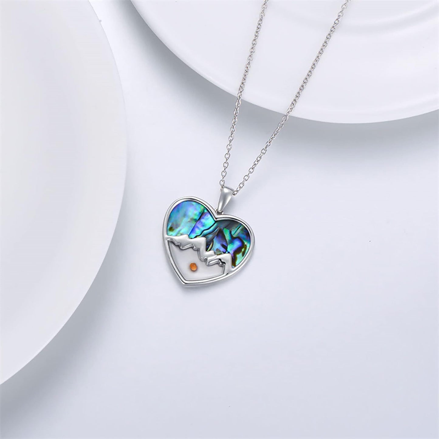 VLIEGEN Mustard Seed Necklace - Stainless Steel Faith Mountain Jewelry for Women & Men styleD