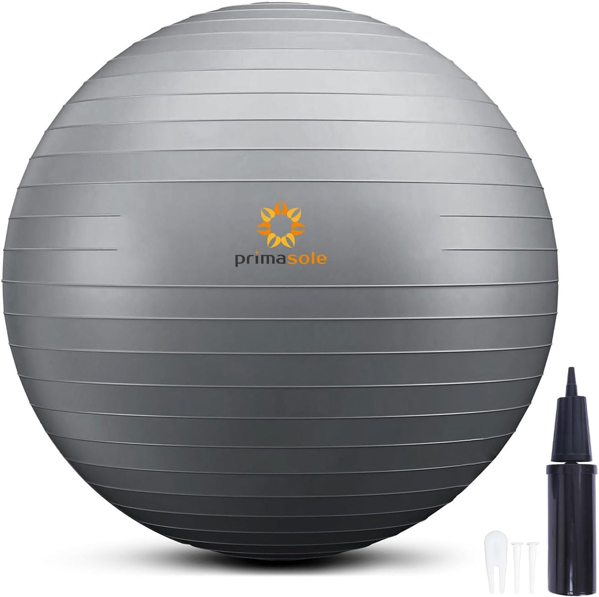 Exercise Ball for Balance Stability Fitness Workout Yoga Pilates at Home Office & Gym Birthing Ball for Pregnancy, Office Ball Chair