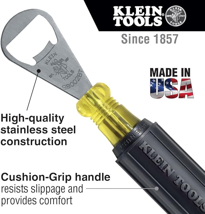 Klein Tools Klein Bottle Opener 98002BT (Pack of 5)
