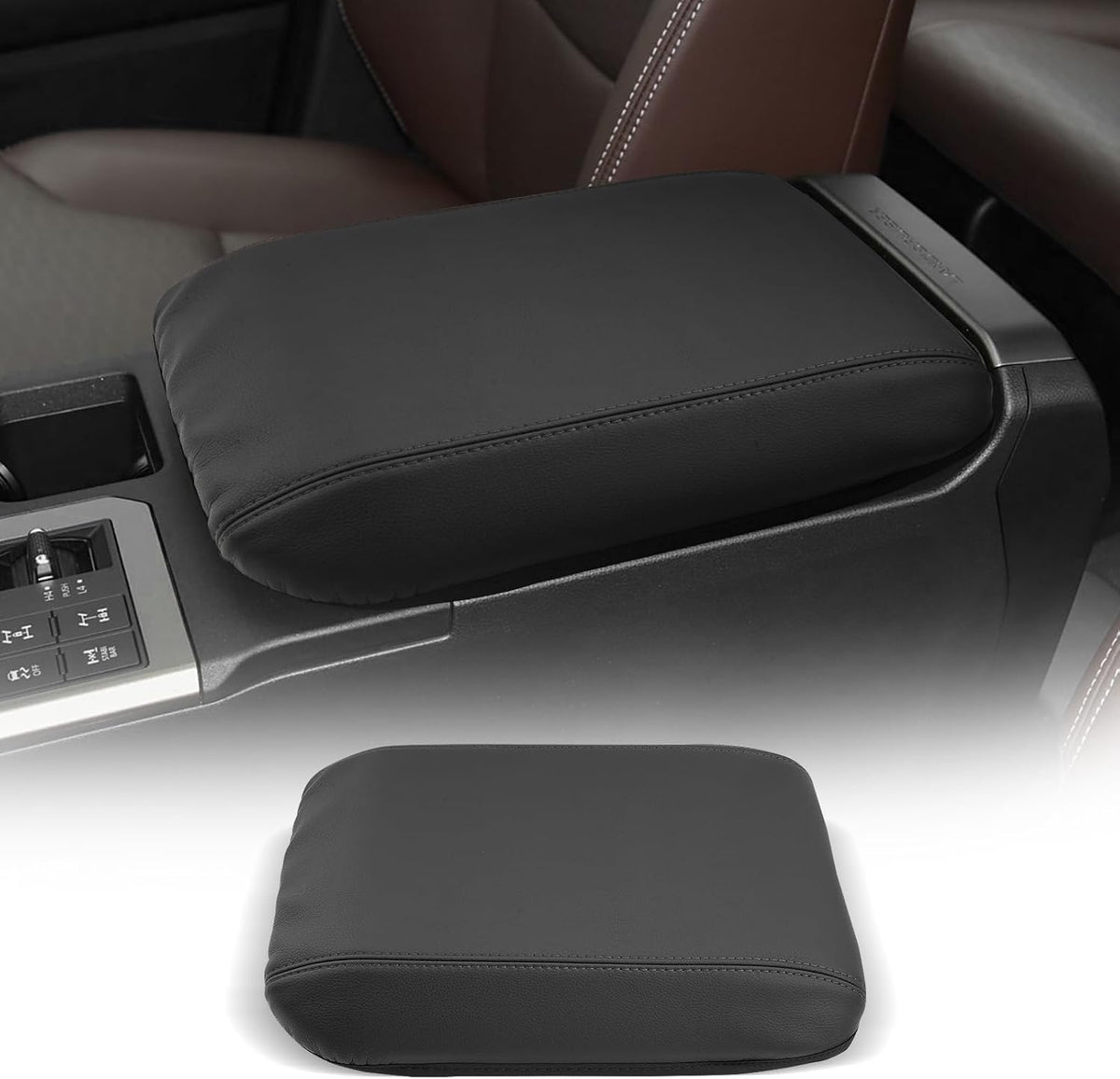 CDEFG for 2024 2025 Toyota Land Cruiser 250 Center Console Cover Armrest Box Cover for Land Cruiser (1958, Land Cruiser) Accessories Arm Rest Protector