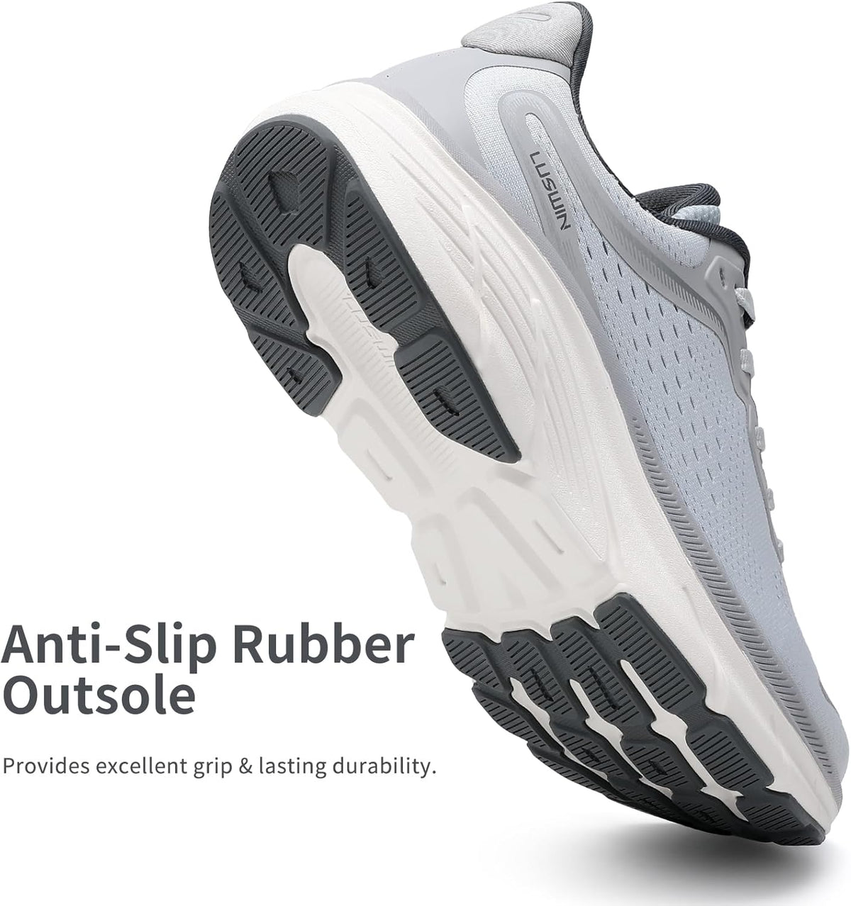 Men's Walking Shoes Lightweight Breathable Cushioning Running Shoes Athletic Tennis Workout Gym Non Slip Comfortable Fashion Sneakers
