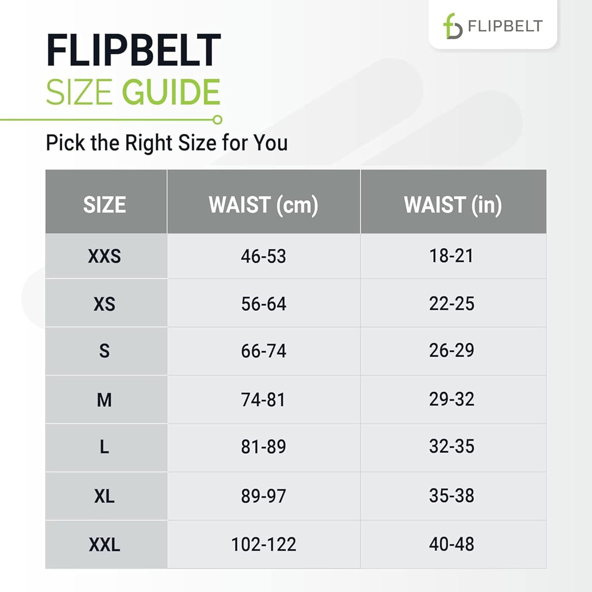 FlipBelt Classic Running Belt, Running Fanny Pack for Women and Men, USA Company