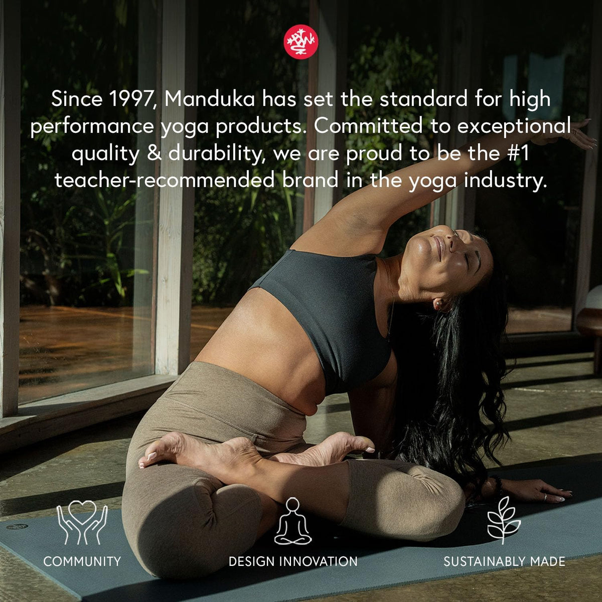 Manduka PRO Yoga Mat 71" - 6mm | Lifetime Durability | Hygienic Construction | Premium Studio Quality | Teacher Approved | 71 x 26 inches | Verve