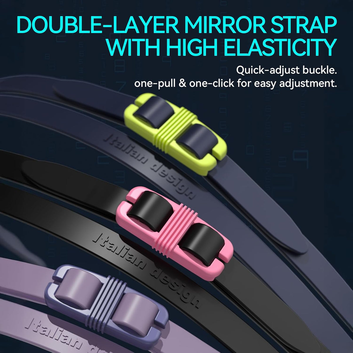 Unisex Swipe Swimming Goggles for Men & Women Anti-Fog,UV Technology Dual Strap No Leakage swim goggles