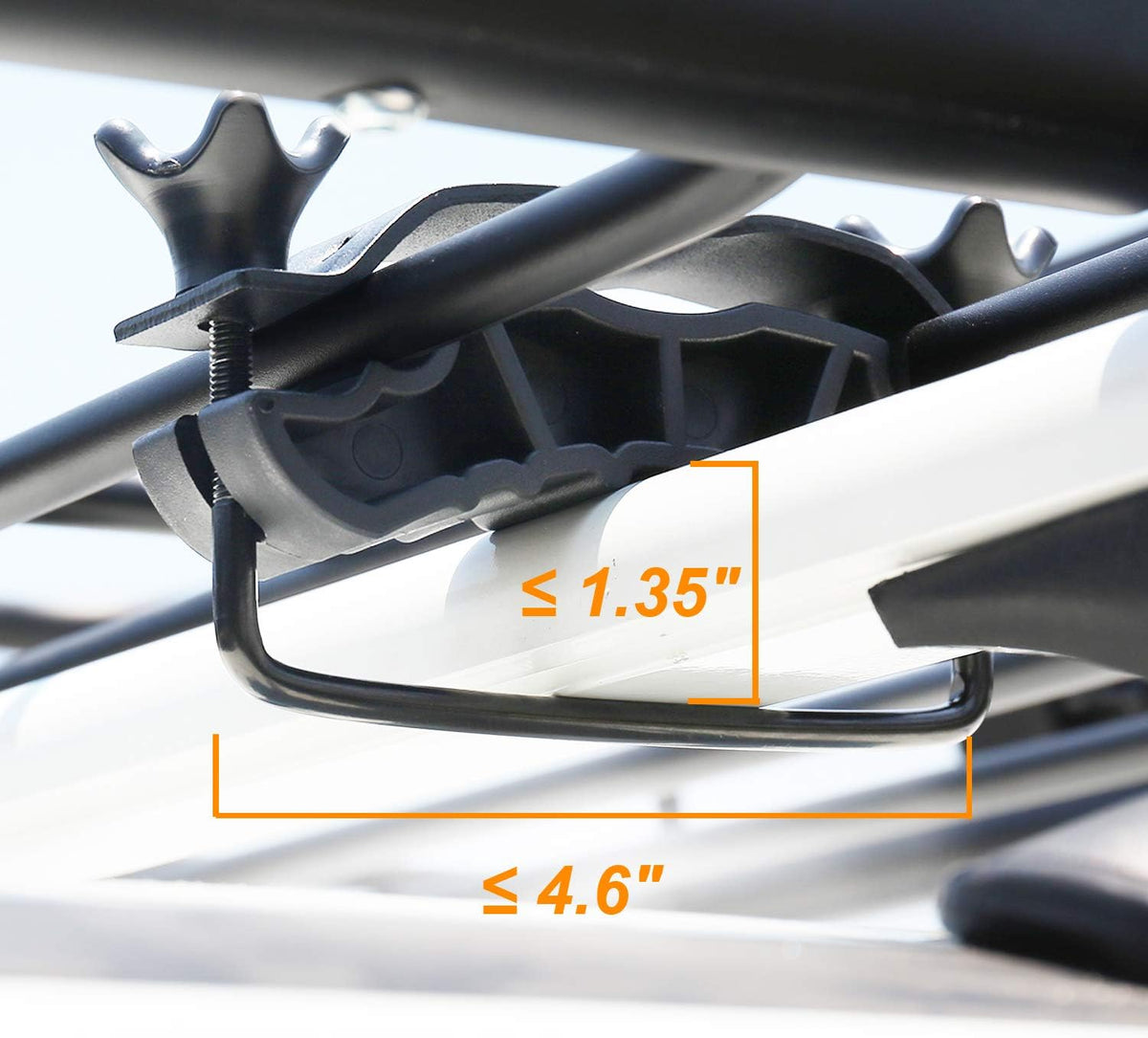 XCAR 64"x 23"x4" Skinny Roof Basket Cargo Carrier - Heavy Duty Steel Rooftop Cargo Rack - Automotive Top Mount Roof Racks for Car Truck SUV Luggage Camping Gear Storage Transport