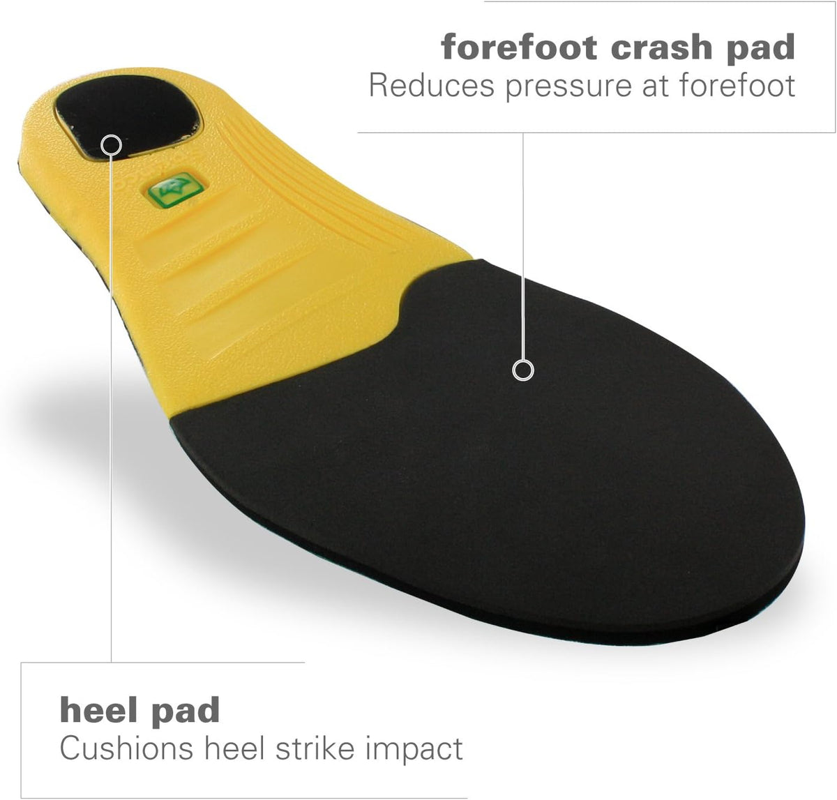 Spenco Polysorb Heavy Duty Maximum All Day Comfort and Support Shoe Insole Women's 9-10 / Men's 8-9
