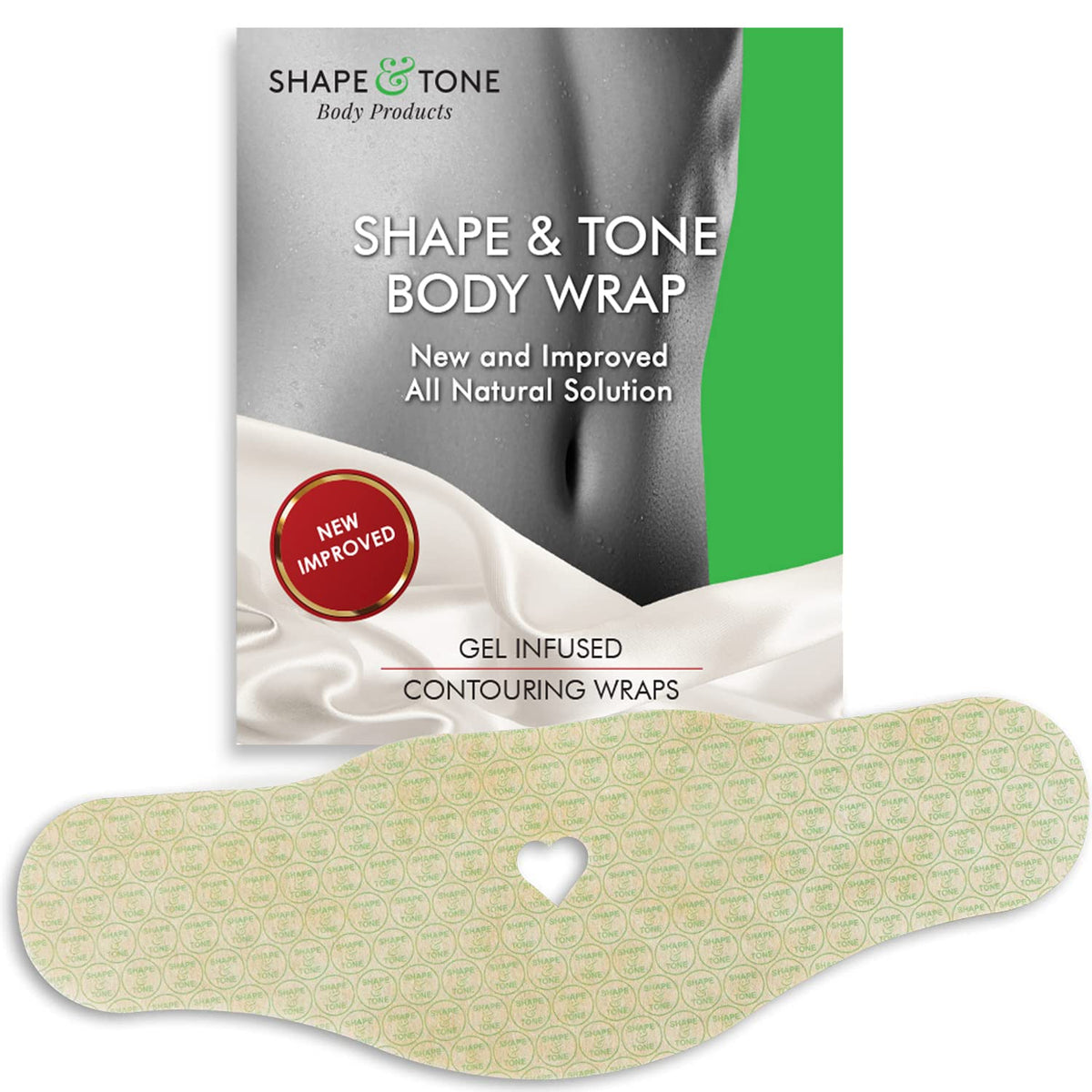 Contouring Moisturizing Body Wrap. New improved all natural cellulite solution (5 WRAPS)