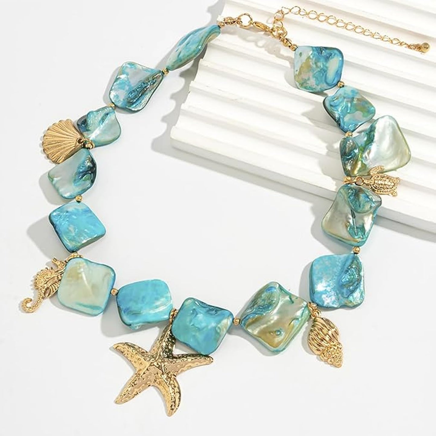 Your Always Charm Beach Shell Necklace For Women, Beach Jewelry, Vacation Outfits, Vacation Gift, Necklace Accessory, Party Accent Themed Look