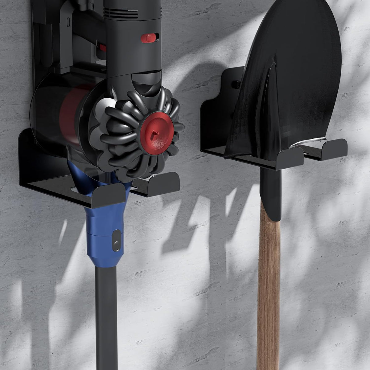 Garage Organizer Trimmer Rack, Garden Power Tool Hanger Weed Whackers Holder Wall Mounted for Grass Trimmer, Hedge Trimmer, Garage Trimmer, Garden Tools,2 Pack