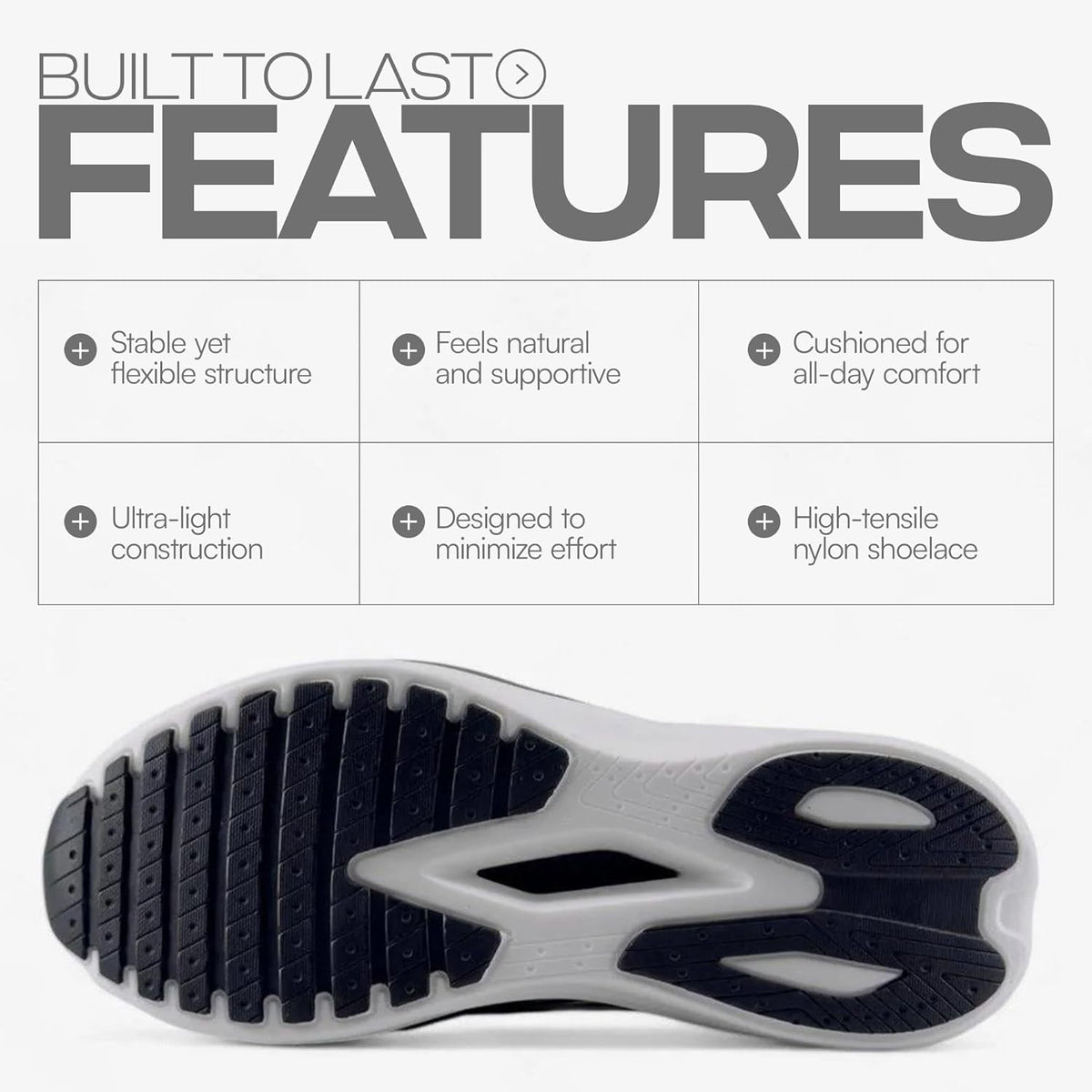 Swift Running Celer Men's Lightweight Running Shoes Comfortable Sneakers for Walking, Daily Runs, and All-Day Wear