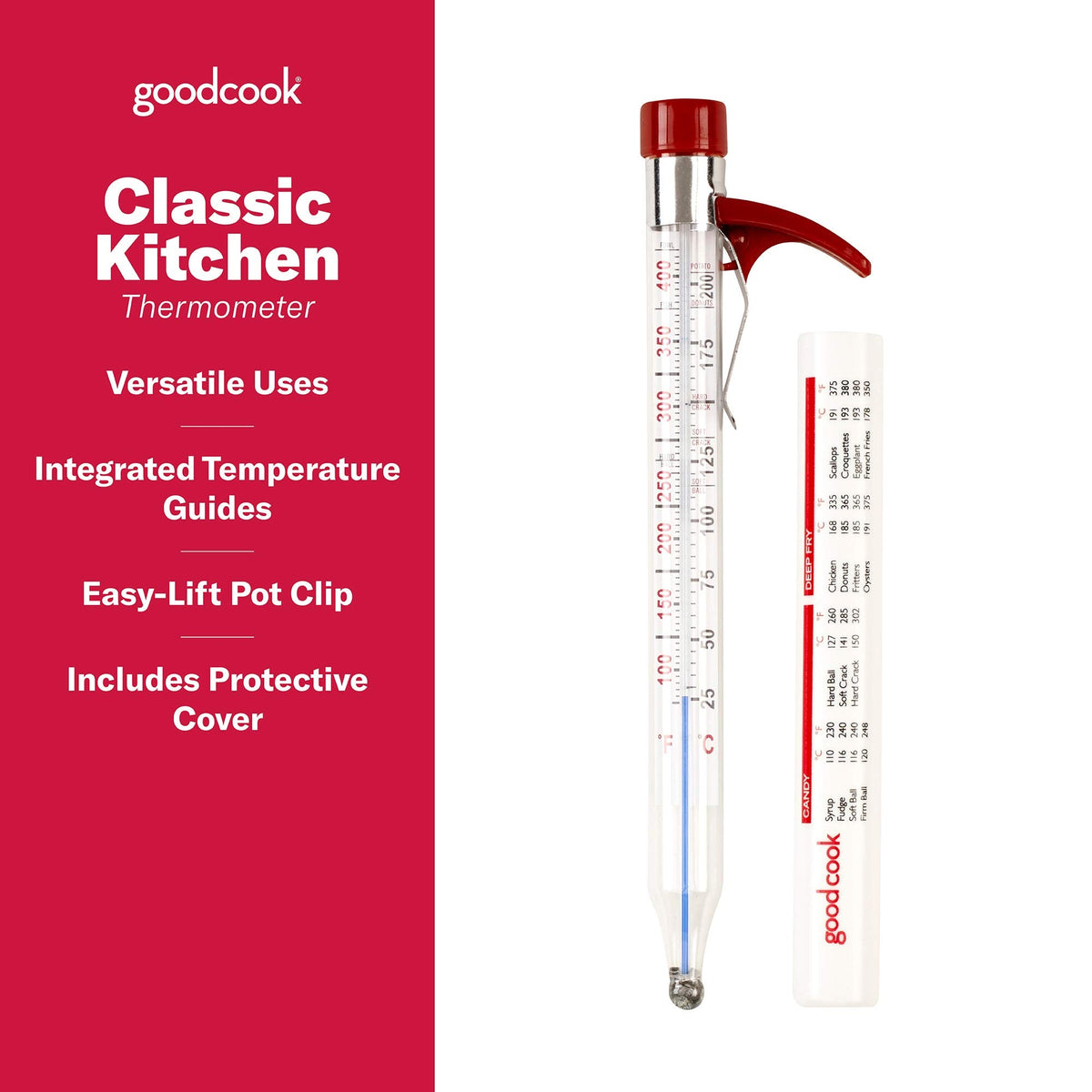 GoodCook Everyday Candy & Deep Fry Thermometer