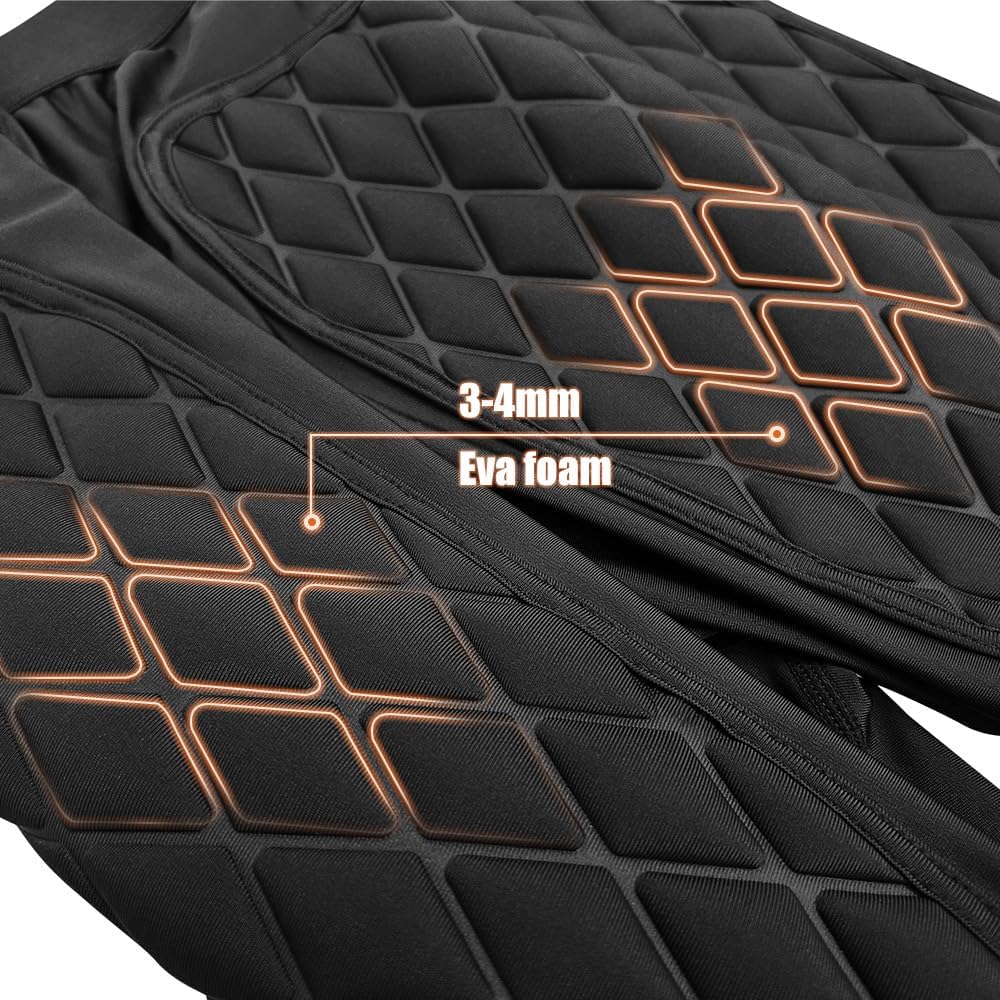 MK MOSSE KARNE Men Youth Baseball Sliding Shorts Padded Compression Shorts Protective Softball Sliding Shorts for Youth Adult