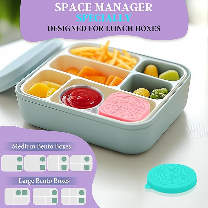 6 PCS Salad Dressing Container to Go,Handy Leakproof Stainless Steel Meal Prep Containers Reusable,Sauce Containers for Lunch Box, Picnics, Travel, Office and Kitchen Storage-1.6oz+2.7oz