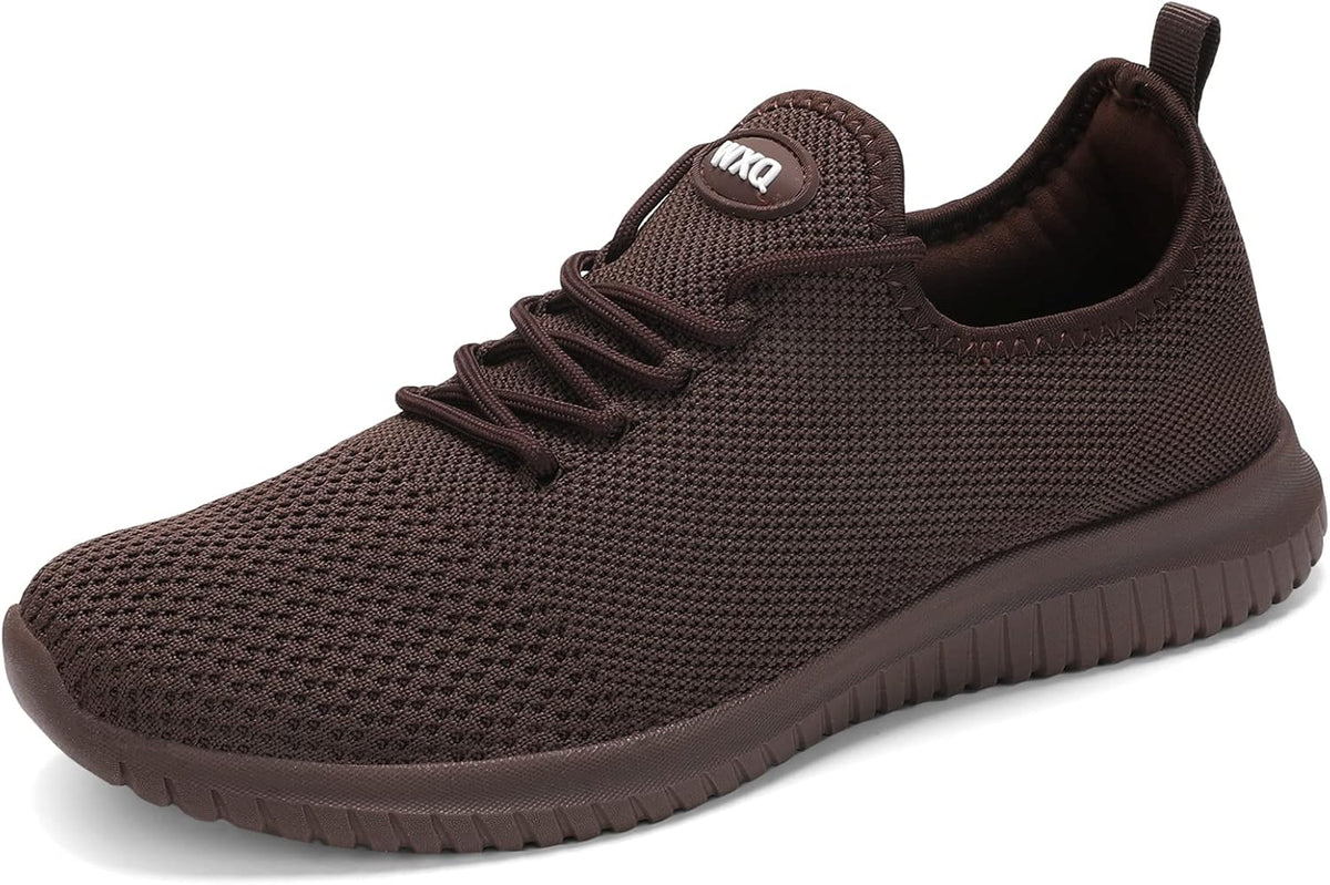 WXQ Men's Running Shoes Comfortable Lightweight Breathable Walking Shoes Mesh Workout Casual Sports Shoes