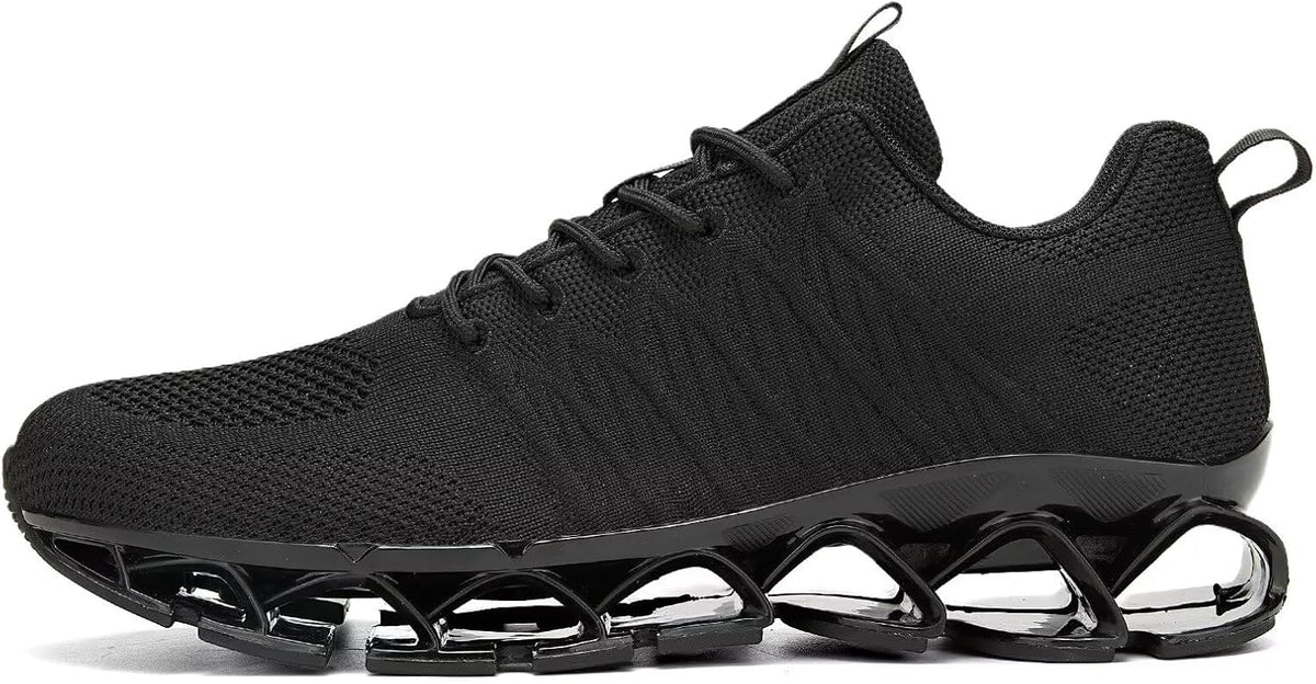 Men's Slip on Walking Running Shoes Blade Tennis Casual Fashion Sneakers Comfort Non Slip Work Sport Athletic Trainer