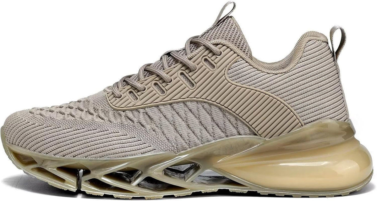 Men's Running Shoes Blade Tennis Walking Fashion Sneakers Breathable Non Slip Gym Sports Work Trainers