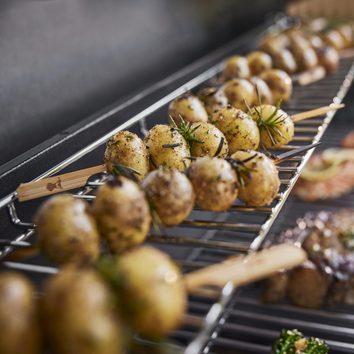 Weber Genesis S-415 Liquid Propane Gas Grill for Outdoor Grilling, 4 Burners, Stainless Steel