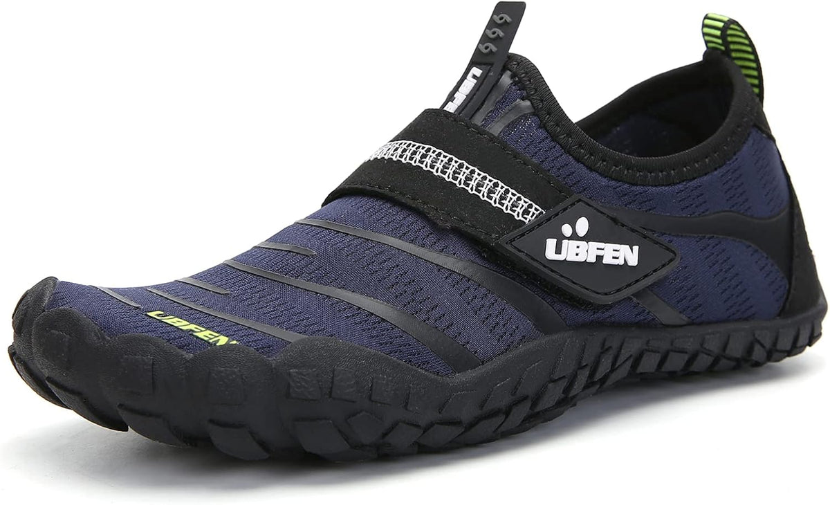 UBFEN Water Shoes for Kids Boys Girls Aqua Socks Barefoot Beach Sports Swim Pool Quick Dry Lightweight Toddler Little Big Kid