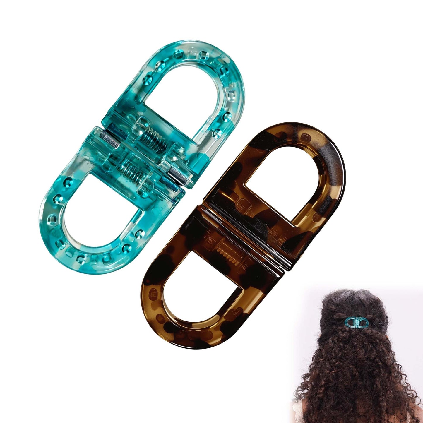 Upgrade Magnetic Hair Clips,Strong Hold Magnetic Styling Clips,Suitable for various hair types and everyday styling (A)
