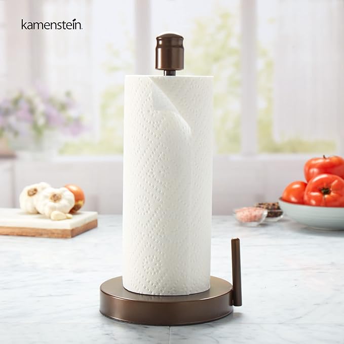 Kamenstein Perfect Tear Paper Towel Holder, 13-Inch, Bronze