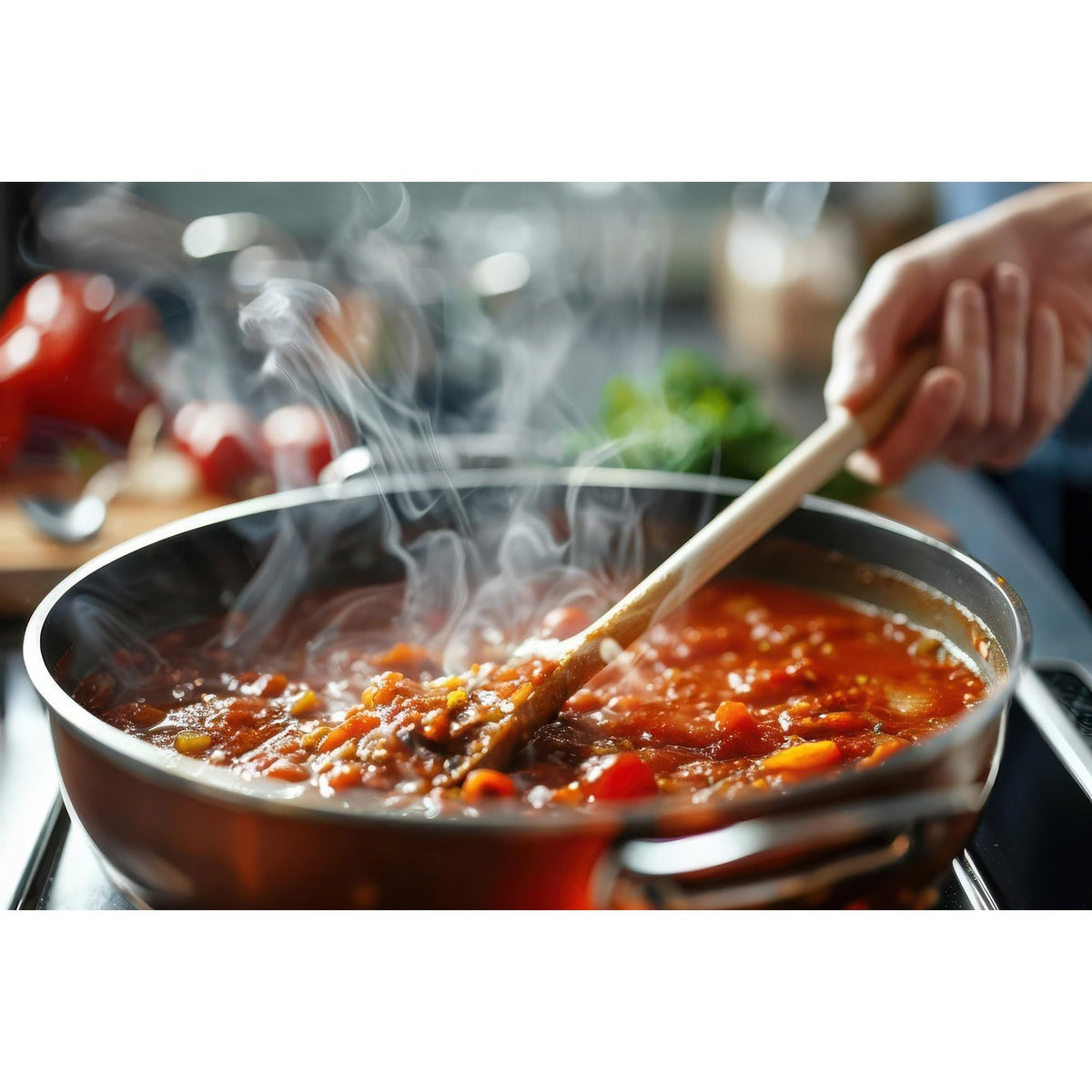 HIC Kitchen Wooden Spoon, FSC-Certified Beechwood, 12-Inch