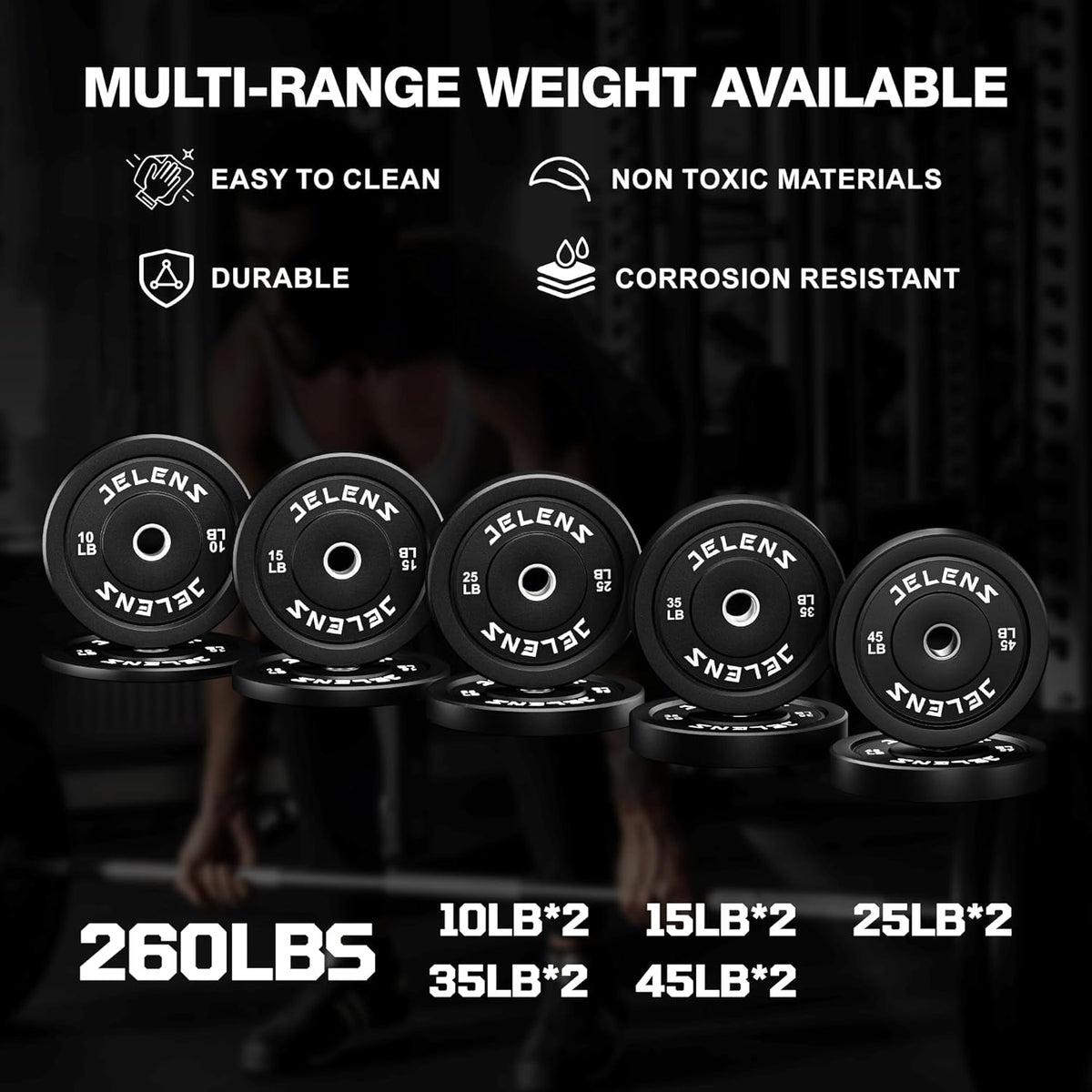 M21 Smith Machine, Multi-Function Power Cage with Dual Pulley Cable Crossover System, 2000LBS All-in-One Squat Rack with Smith Bar and Attachments