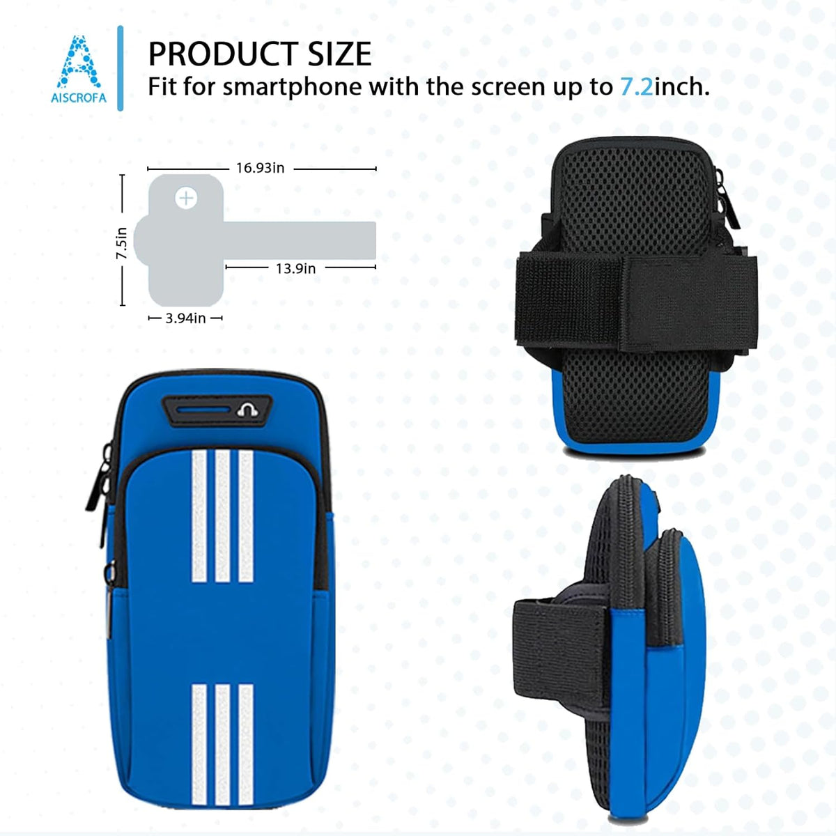 Running Armband, Cell Phone Purse Small Crossbody Bags for Women Men Kids Pouch for iPhone 15/14/13 pro/Plus/xs/xr/xs max, Galaxy S22 Ultra and More