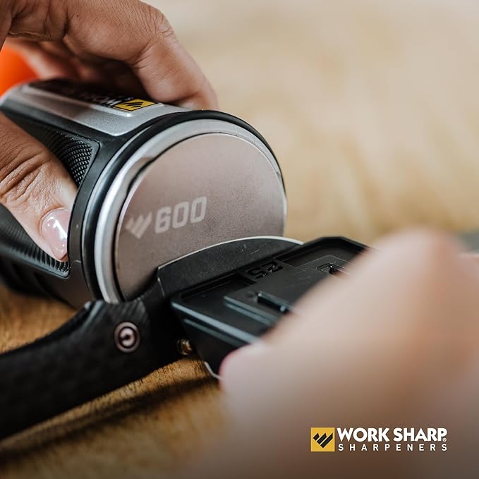 Work Sharp Rolling Knife Sharpener- 4 Sharpening Angles - For All Kitchen Knife Sets