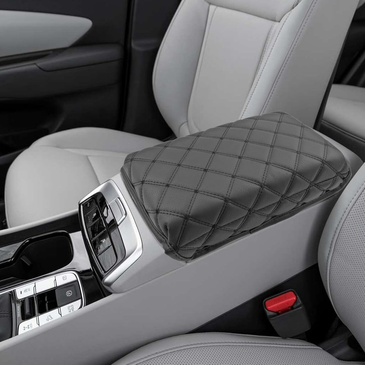 CDEFG for 2022 2023 2024 Hyundai Tucson Santa Cruz Center Console Armrest Cover Arm Rest Box Protector for Tucson Santa Cruz 2022 2023 2024 Interior Accessories