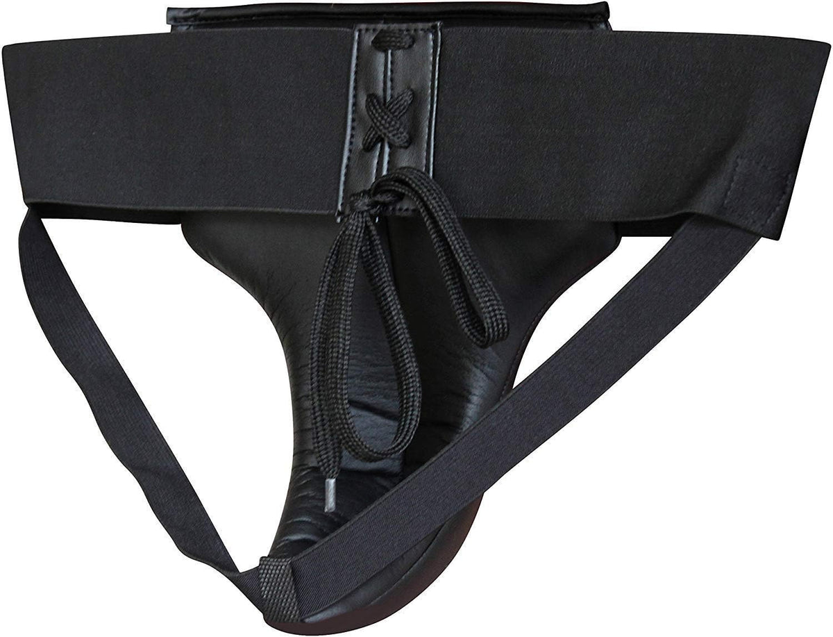 RDX Groin Protector for Boxing, Muay Thai, Kickboxing and MMA Training, Maya Hide Leather Abdo Gear for Martial Arts , SATRA Approved Abdominal Guard for Karate and Taekwondo