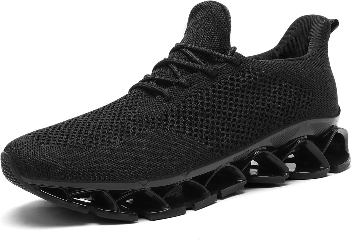 Men's Running Shoes Blade Tennis Walking Fashion Sneakers Breathable Non Slip Gym Sports Work Trainers