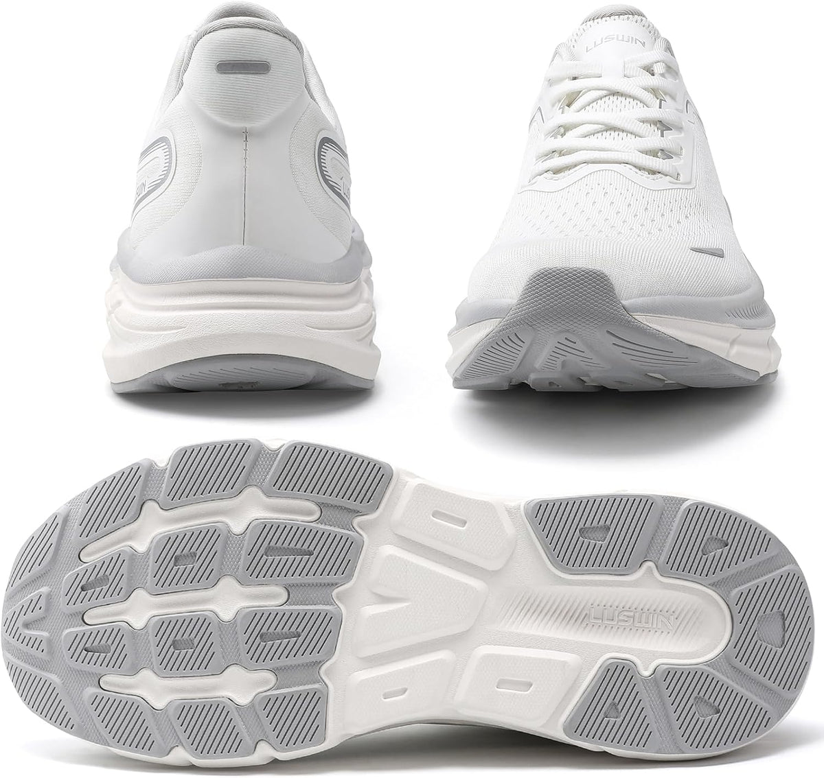 Men's Walking Shoes Lightweight Breathable Cushioning Running Shoes Athletic Tennis Workout Gym Non Slip Comfortable Fashion Sneakers