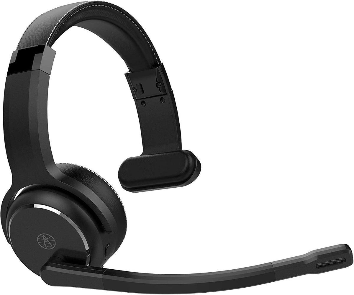 Rand McNally ClearDryve 210 Premium 2-in-1 Wireless Headset for Clear Calls with Noise Cancellation, Long Battery Life, All-Day Comfort, Black