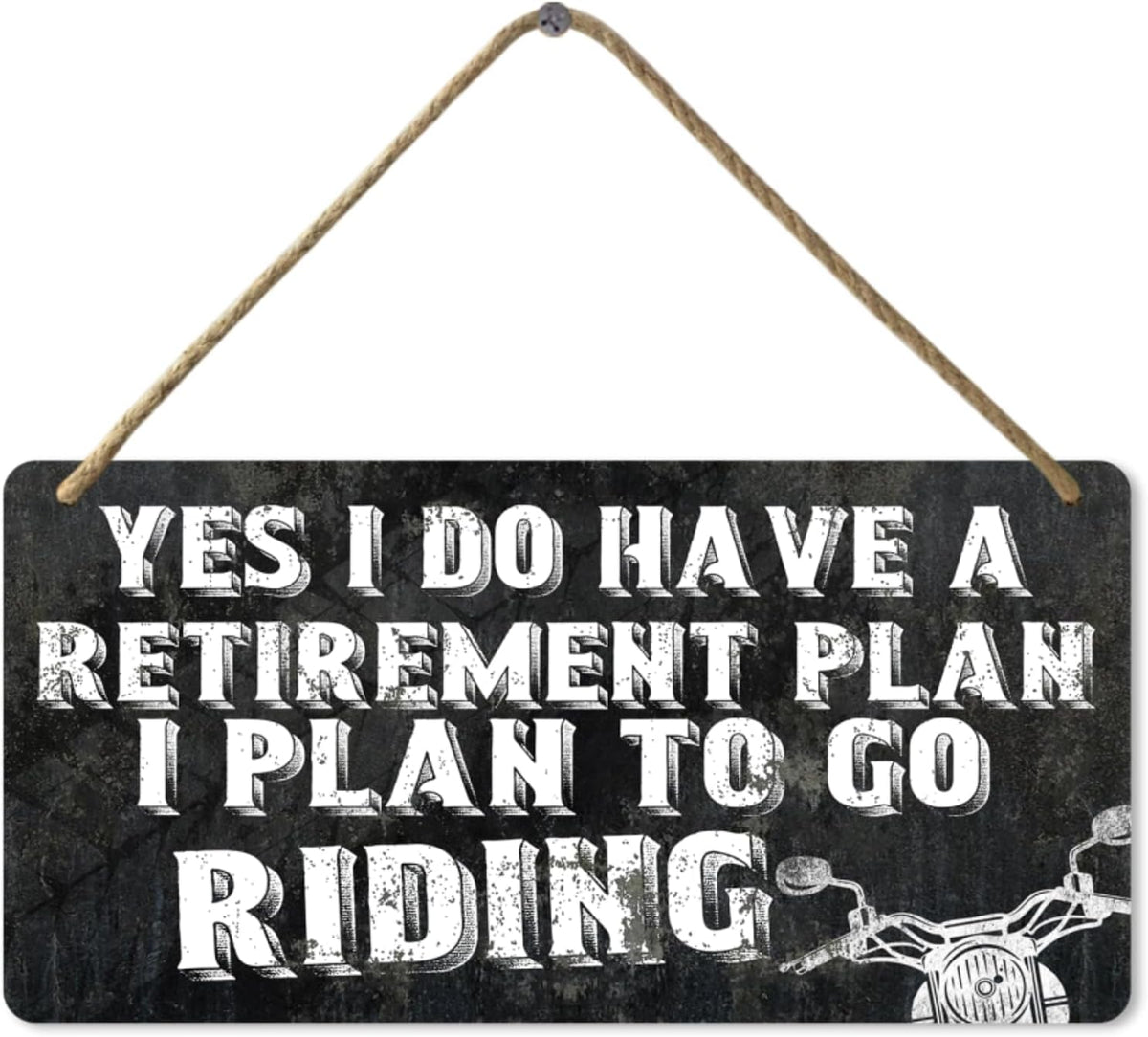 Motorcycle Sign Motorcycle Gifts Man Cave Plaques Motorcycle Signs Garage Gifts For Dad Motorcycle Decor Motorcycle Accessories Men Gifts For Dad Grandad Brother Retirement Gifts Motorcycle Lovers 6" X 12"