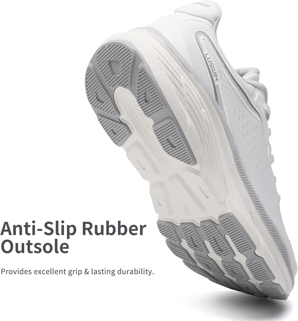 Men's Walking Shoes Lightweight Breathable Cushioning Running Shoes Athletic Tennis Workout Gym Non Slip Comfortable Fashion Sneakers