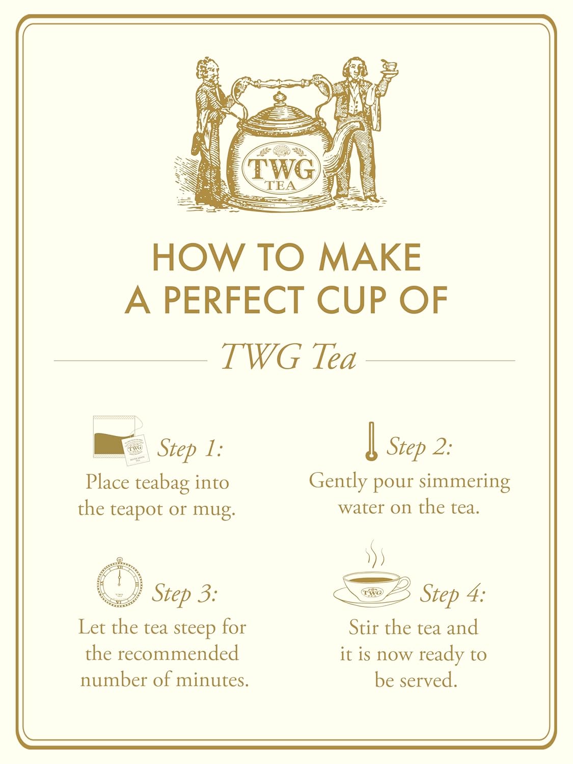 TWG Tea | Eternal Summer Tea | Rooibos Tea | Flowers & Redcurrant | 15 Hand Sewn Cotton Teabags | Gift Set