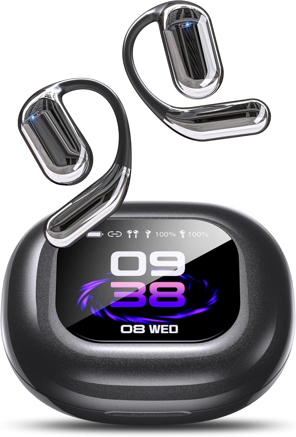 EUQQ AI Language Translation Earbuds, Bluetooth 5.4 Headphones Translator for 144 Languages & Accents