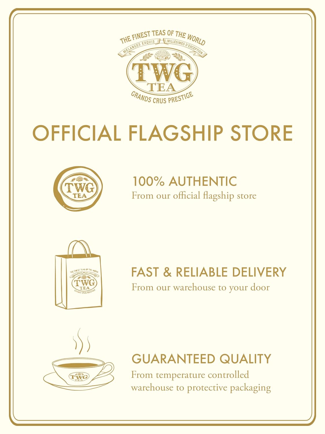 TWG Tea | Eternal Summer Tea | Rooibos Tea | Flowers & Redcurrant | 15 Hand Sewn Cotton Teabags | Gift Set